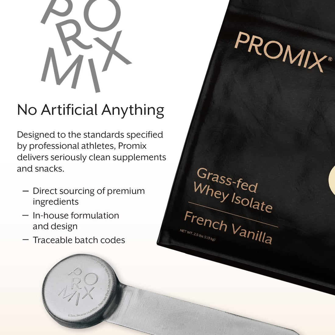 Promix Whey Protein Isolate Powder - Grass-Fed & 100% All Natural - ­Post Workout ProMix Nutrition buy supplements canada