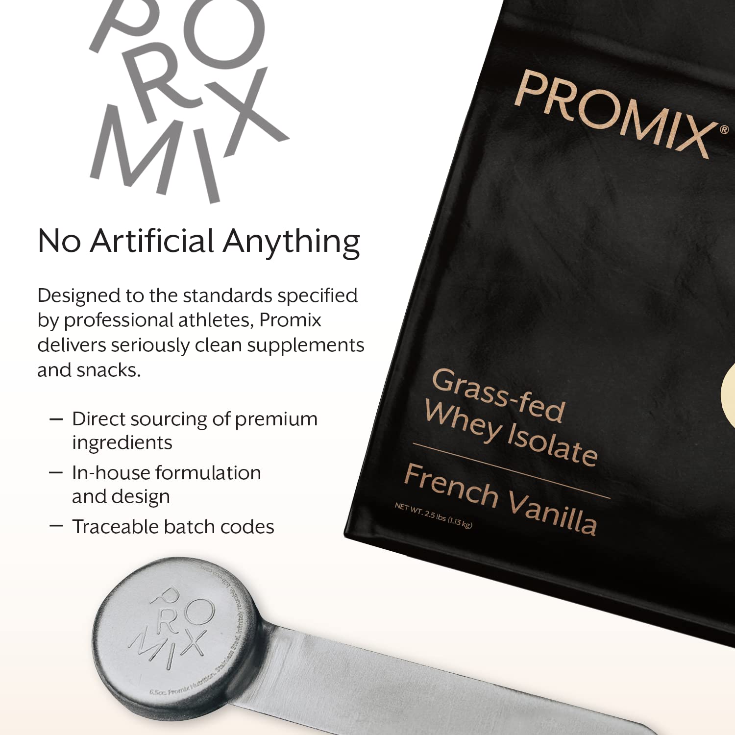 Promix Whey Protein Isolate Powder - Grass-Fed & 100% All Natural - ­Post Workout ProMix Nutrition buy supplements canada