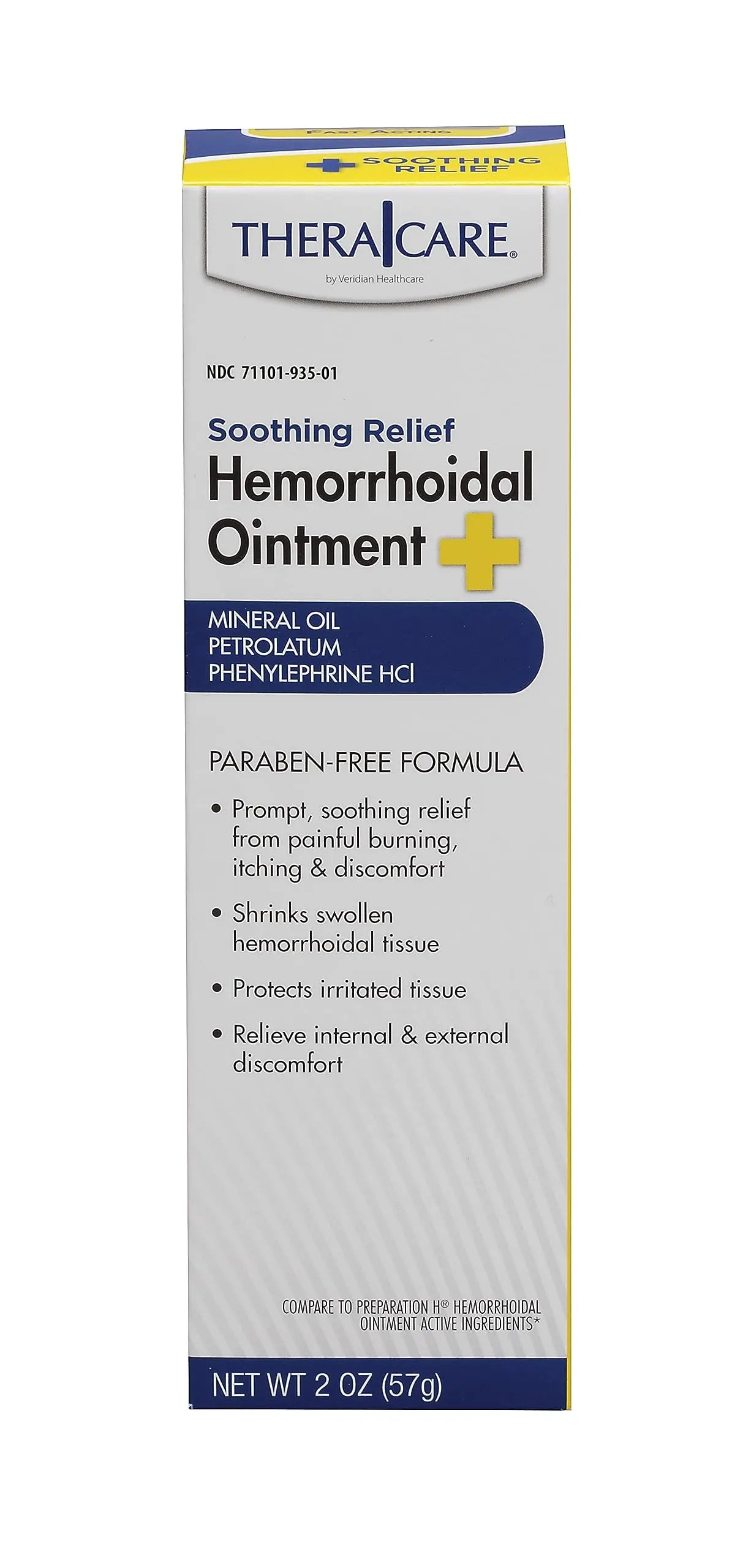 Thera|Care Hemorrhoidal Ointment | Soothes Itching and Burning | 1.0 oz | Hemorrhoid Symptom Relief | Fast Acting | Paraben-Free | Applicator Included Thera Care buy supplements canada
