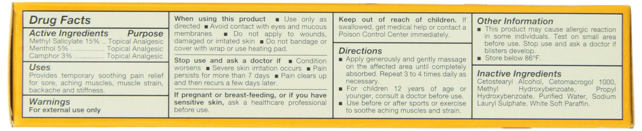 Tiger Muscle Rub Topical Analgesic Cream 2 Ounces (57 g) (Pack of 4) Tiger Balm buy supplements canada