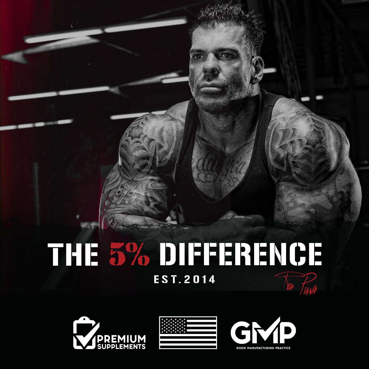 5% Nutrition Rich Piana Probio-75 Billion CFUs | Vegan, 14 Unique Strains 5% Nutrition buy supplements canada