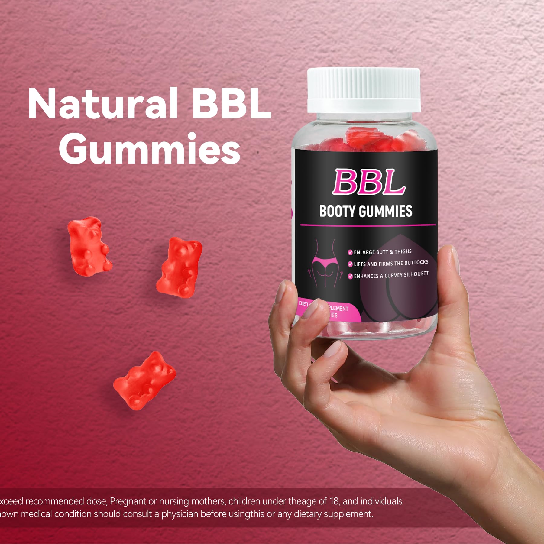 Aromlife BBL Gummies for Women, 60 Count Bear Shape Booty Gummies with Herbal Ingredients, BBL Vitamin Gummy with Fenugreek, Asian Ginseng, Motherwort, Saw Palmetto, Anise Seed & Vitamin C Aromlife buy supplements canada