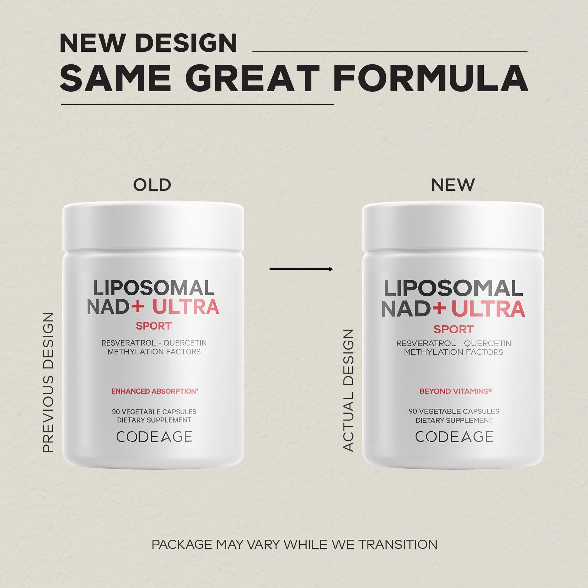 Codeage Liposomal NAD+ with Resveratrol & Vitamin B - NAD Plus Ultra for Energy & Healthy Aging Support - NAD Vitamin Supplement with Quercetin, Betaine, Riboflavin - Bioavailable - 90 Capsules Codeage buy supplements canada
