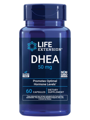 Life Extension DHEA 50 mg – Hormone Balance Supplement, Memory, Muscle Mass and Bone Density Support, Healthy Sex Drive, Gluten-Free, Non-GMO, 60 Capsules Life Extension buy supplements canada