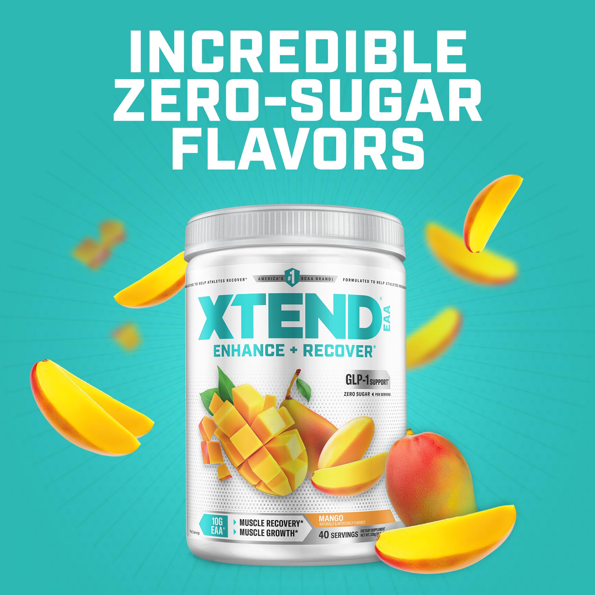 Xtend EAA + BCAA Powder for Muscle Recovery & Lean Muscle Growth, 9 Essential Amino Acids for Intra Workout or Post Workout Recovery Xtend buy supplements canada