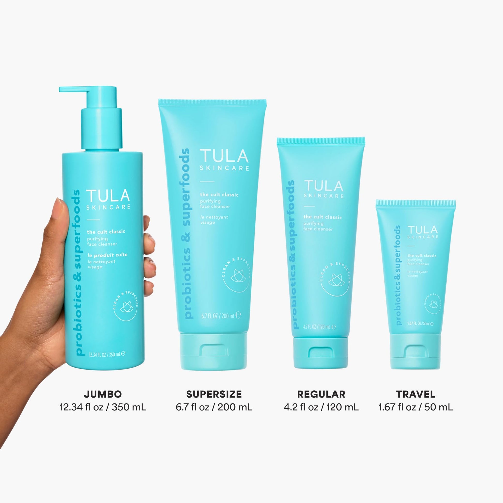TULA Skin Care The Cult Classic Purifying Face Cleanser (Travel-Size) | Gentle and Effective Face Wash, Makeup Remover, Nourishing and Hydrating | 1.67 oz. TULA buy supplements canada