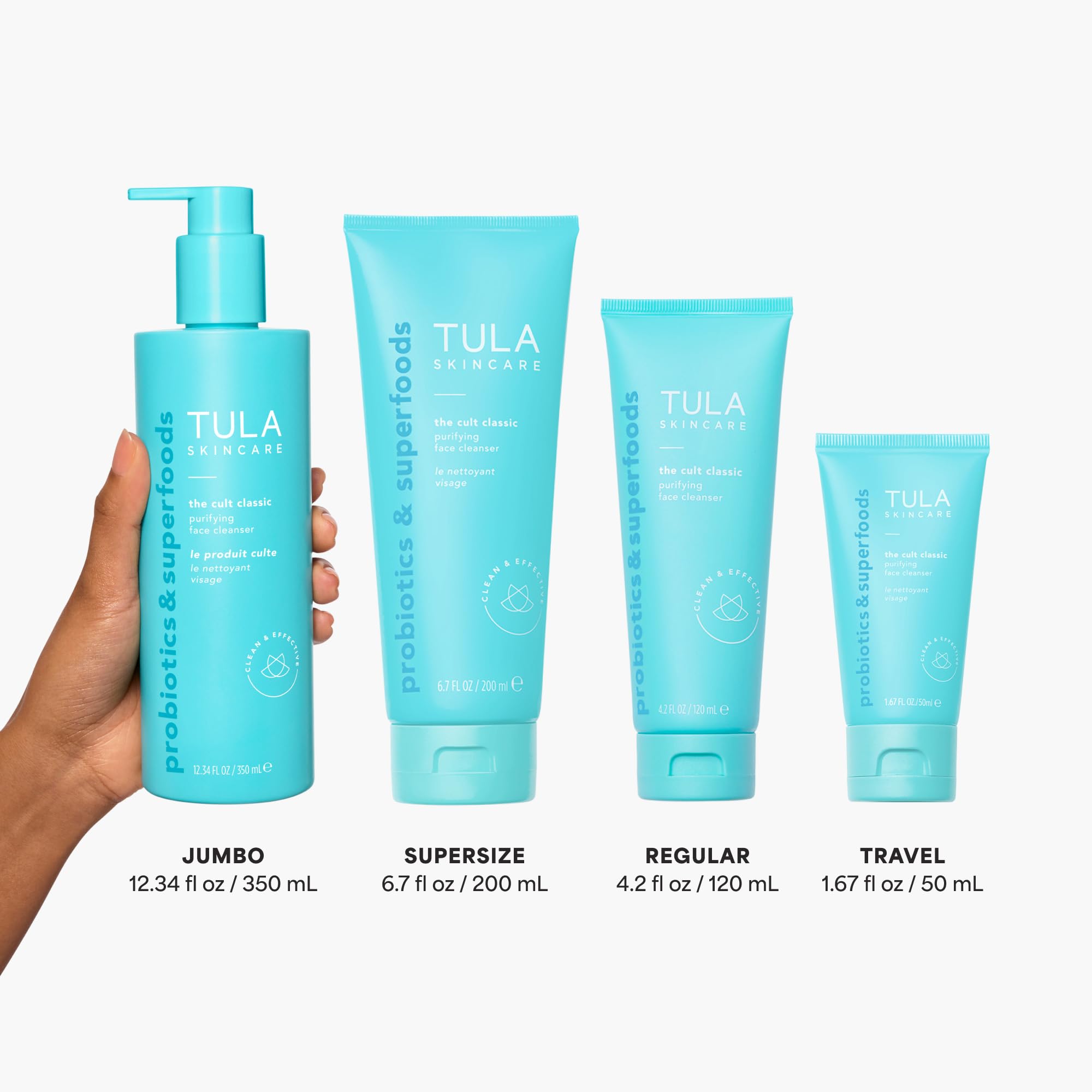 TULA Skin Care The Cult Classic Purifying Face Cleanser (Travel-Size) | Gentle and Effective Face Wash, Makeup Remover, Nourishing and Hydrating | 1.67 oz. TULA buy supplements canada