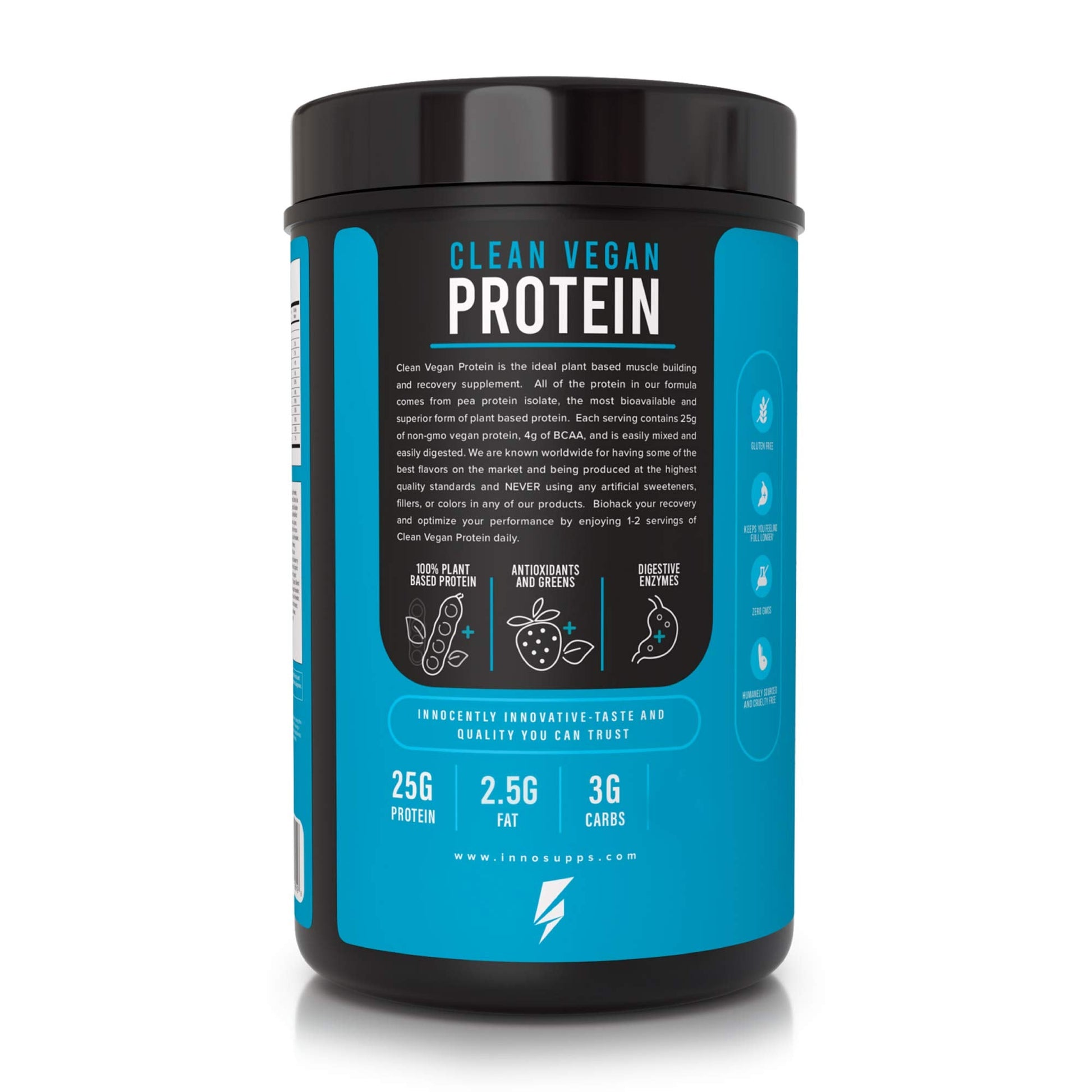 InnoSupps Clean Vegan Protein - Plant Based, Vegan, Natural, No Artificial Sweeteners InnoSupps buy supplements canada