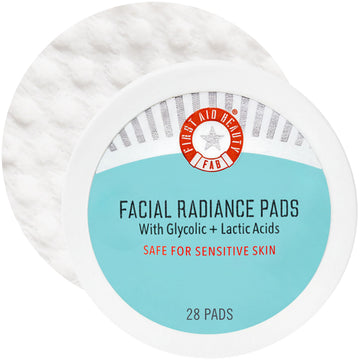 First Aid Beauty - Facial Radiance Pads with Glycolic & Lactic Acids, Daily Exfoliating Pads First Aid Beauty buy supplements canada