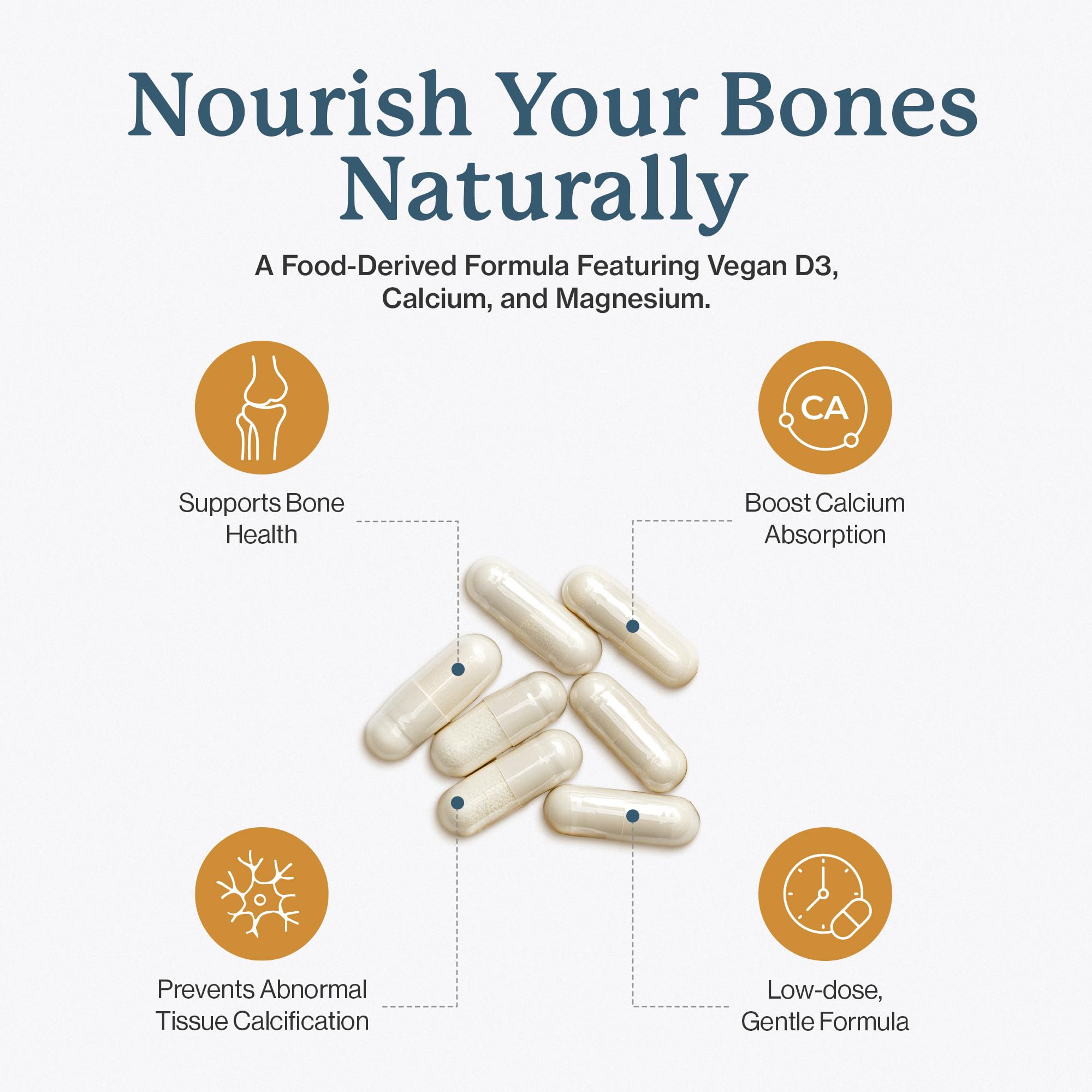 Dr. Fuhrman Osteo Bone Health Supplement | Wholefood Supplement for Women & Men | Vitamin for Bone Density | Organic Vitamin D3, Calcium, Magnesium & K2 | Natural Ingredients | 120 Caps Dr. Fuhrman buy supplements canada