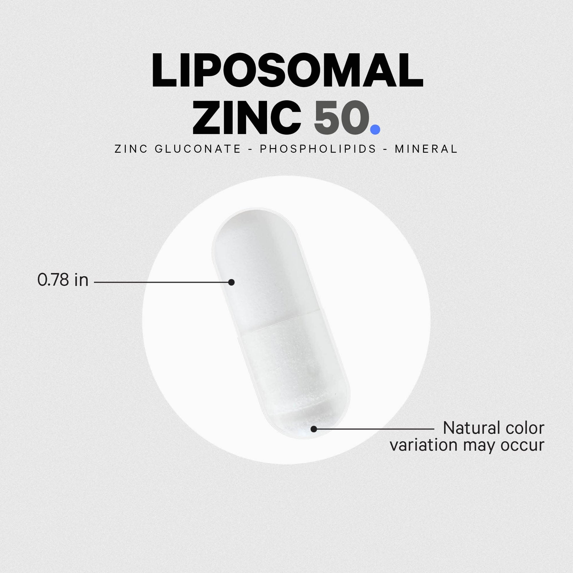 Codeage Liposomal Zinc Supplement – 3 Month Supply – One Per Day - 50 mg Zinc Gluconate Vitamin Pills - Essential Mineral Supplements Liposomal Delivery Matrix - Vegan Non-GMO - 100 Capsules Codeage buy supplements canada