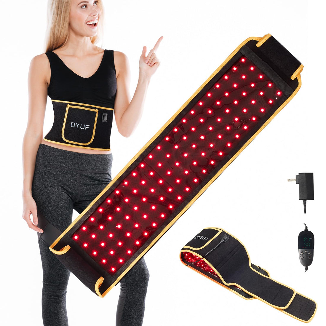 Red Light Therapy Belt DYUF Infrared Light Therapy : Muscle Recovery, Pain Relief, and Healing Device DYUF buy supplements canada