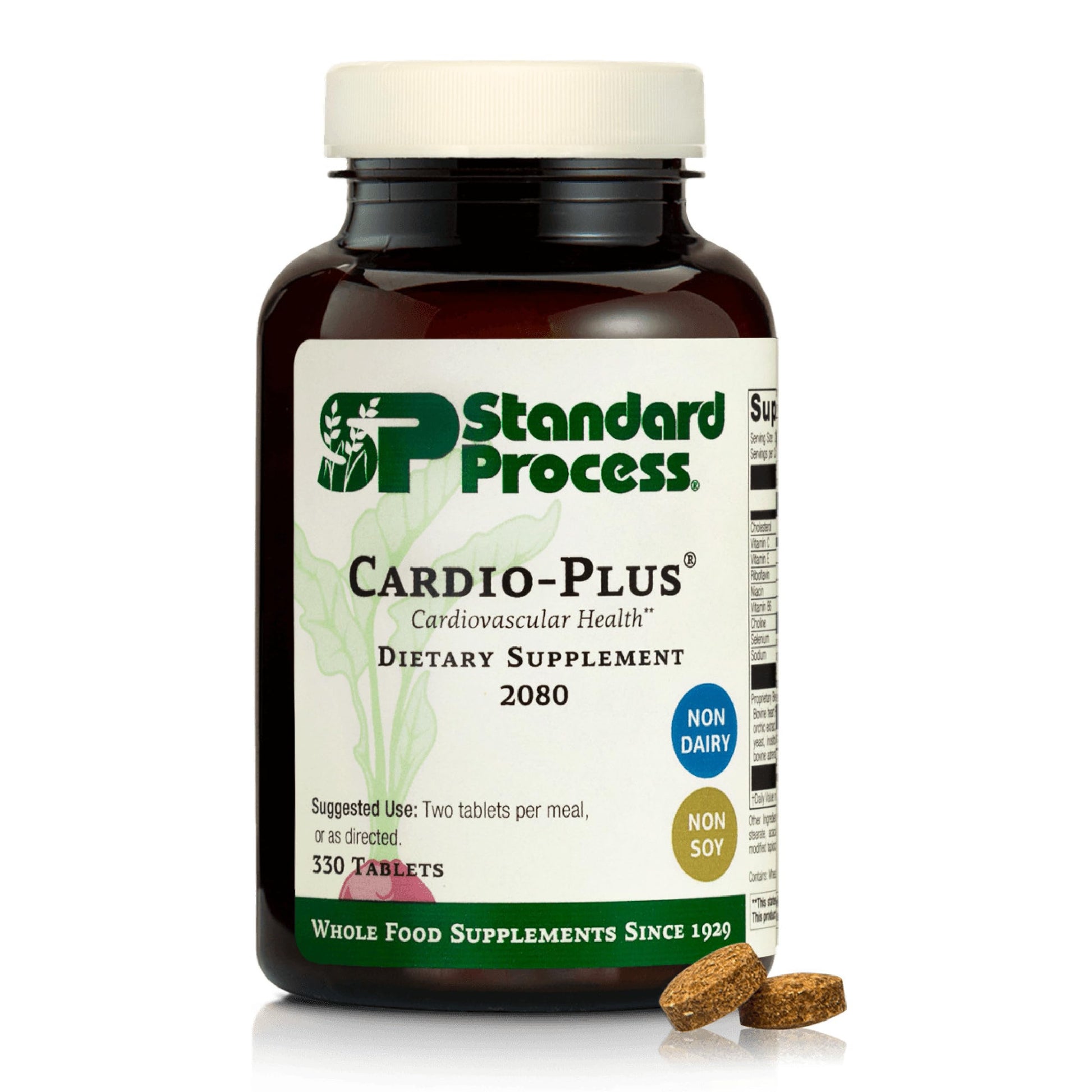 Standard Process Inc. Cardio-Plus - Antioxidant Support - Heart Health, Circulation & Blood Flow Supplement with Vitamin B6, Niacin & Riboflavin - Energy Metabolism Supplement - 330 Tablets Standard Process Inc. buy supplements canada