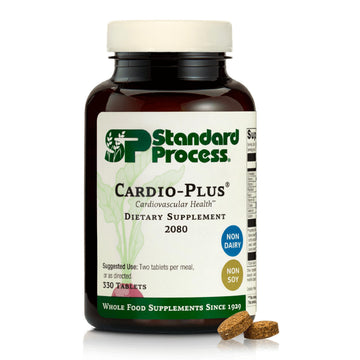 Standard Process Inc. Cardio-Plus - Antioxidant Support - Heart Health, Circulation & Blood Flow Supplement with Vitamin B6, Niacin & Riboflavin - Energy Metabolism Supplement - 330 Tablets Standard Process Inc. buy supplements canada