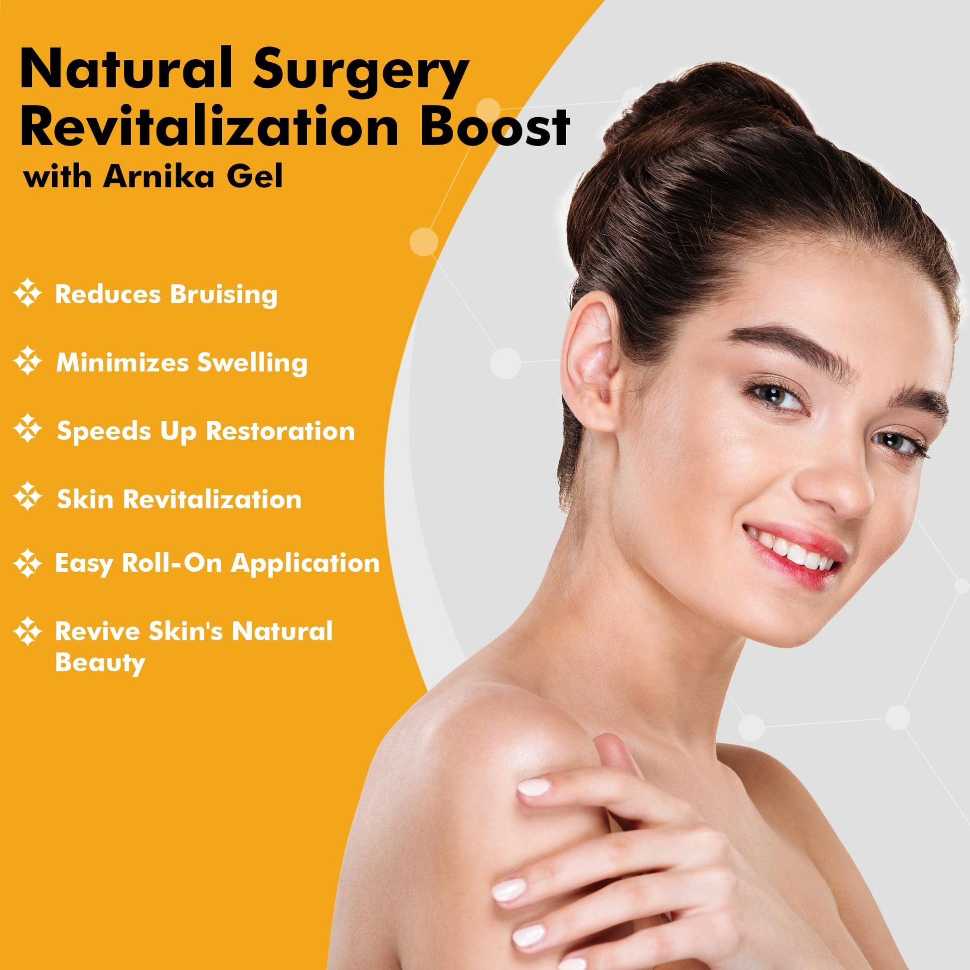 DermAvance Arnika Forte Topical Roll-On, Arnica Gel for Bruising and Swelling After Surgery, Easy-to-Use Arnica Gel Topical for Post-Surgical Care and Sports Injuries, Clear, 10 ml DermAvance buy supplements canada