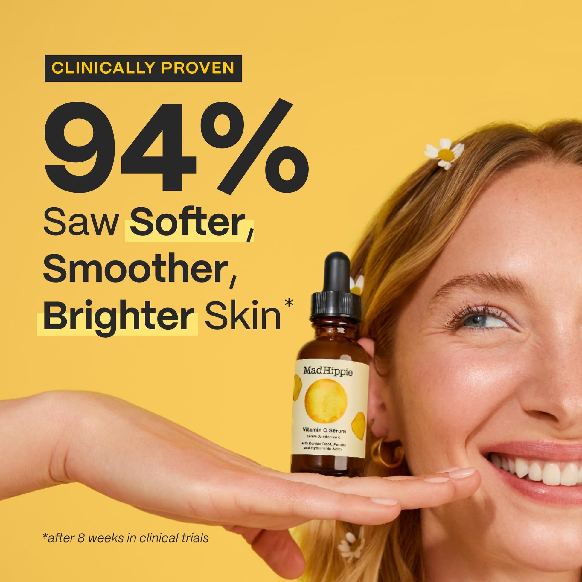 Mad Hippie Vitamin C Serum for Face – Hyaluronic Acid, Ferulic Acid & Vitamin E, Anti-Aging Mad Hippie buy supplements canada