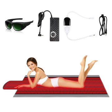 Near Infrared Light Therapy Blanket for Full Body, 1370pcs 660nm & 850nm LED Light Therapy Device Rutollmit buy supplements canada