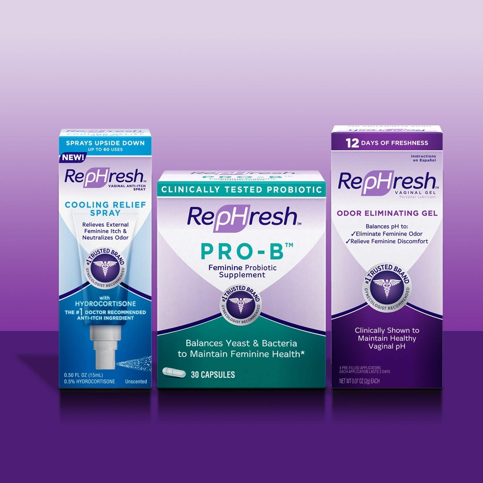 RepHresh Odor Eliminating Vaginal Gel, 4ct (0.07oz) RepHresh buy supplements canada