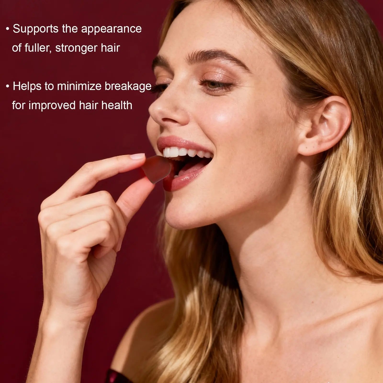 GENGGUI Hair Growth Gummies for Women - Hair Vitamins with Biotin & Silica for Faster Growth - Hair Growth Accelerator Supplement GENGGUI buy supplements canada