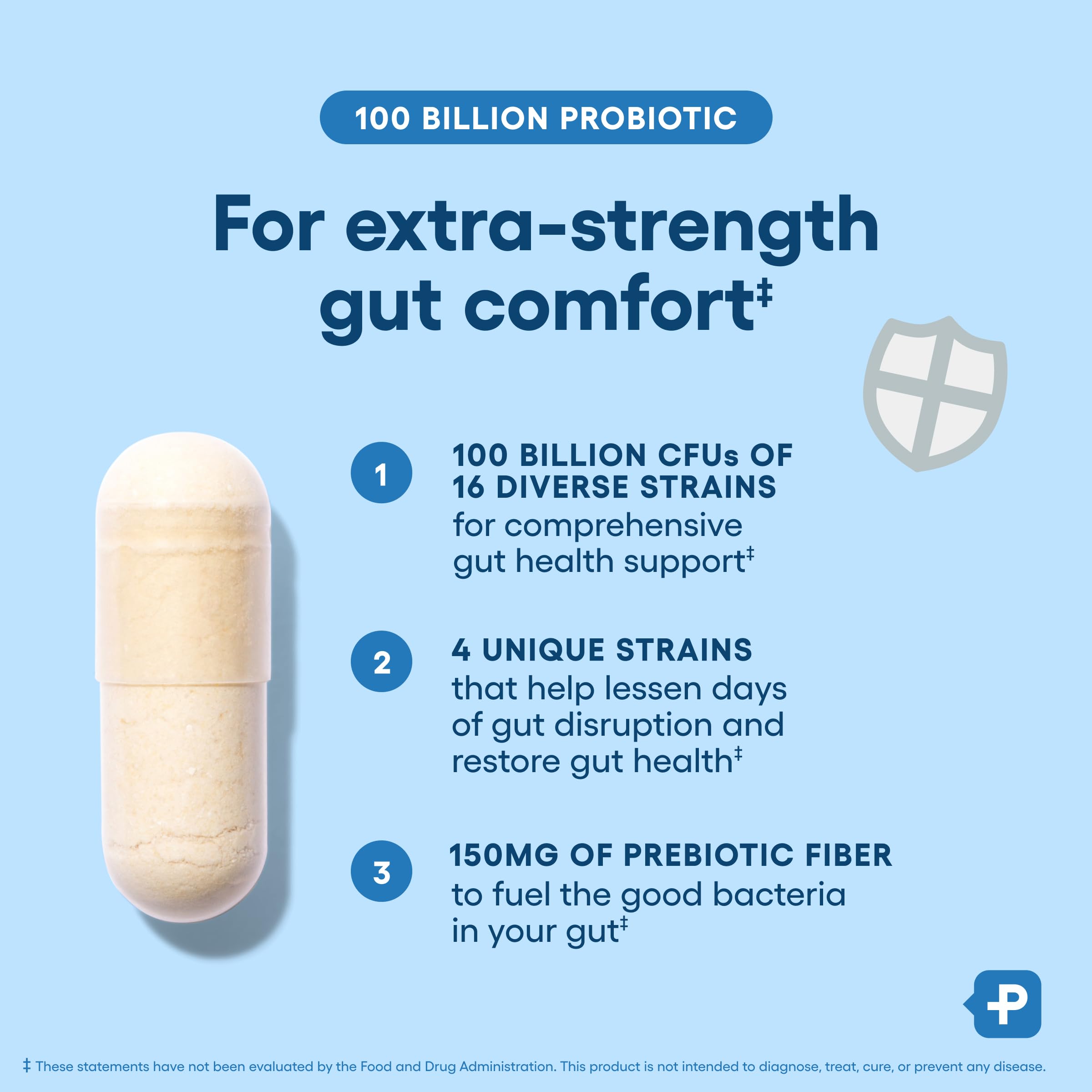 Physician's CHOICE 100 Billion Advanced Probiotic - 16 Strains + Organic Prebiotics - Digestive & Gut Health - Supports Occasional Constipation, Diarrhea, Gas & Bloating - Probiotics for Women & Men Physician's CHOICE buy supplements canada