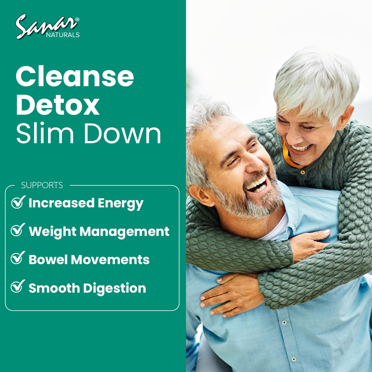 Sanar Naturals Colon Cleanser - Herbal Blend with Probiotics and Fibers - Digestive Health Sanar Naturals buy supplements canada