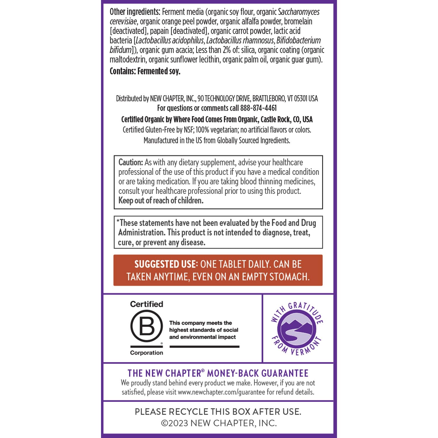 New Chapter Men’s Multivitamin, B6, Extra B12, D3, Vitamin C & Zinc, Immune, Heart, Cellular Energy, and Brain Health New Chapter buy supplements canada