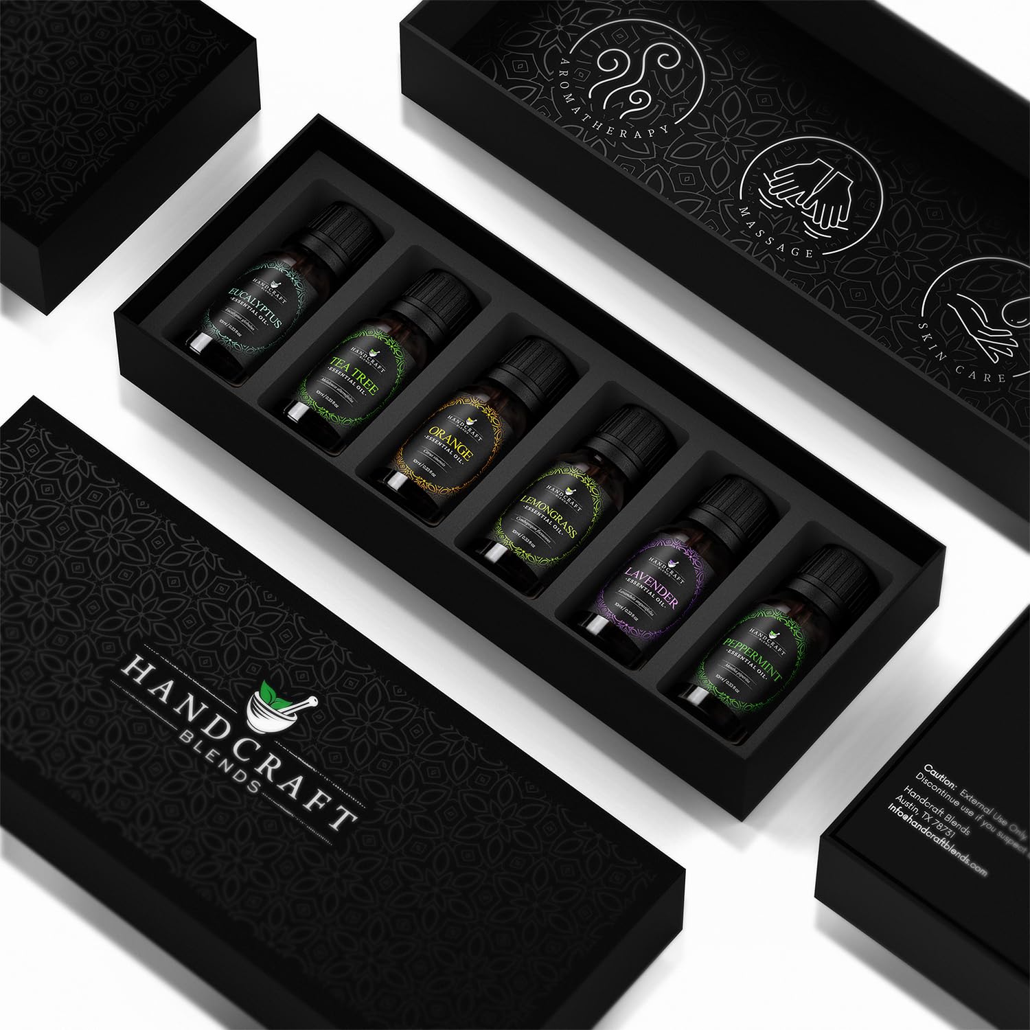 Handcraft Essential Oils Set – Top 6 Essential Oil Diffuser Oils for Home, Candle Making, Aromatherapy Oils Handcraft Blends buy supplements canada
