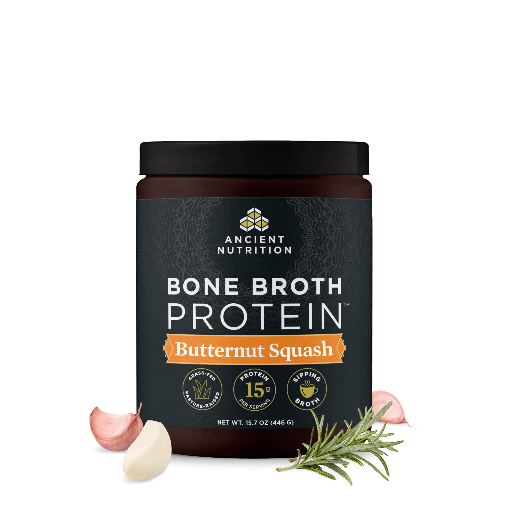Ancient Nutrition Bone Broth Protein Powder, Butternut Squash, Grass-Fed Chicken Ancient Nutrition buy supplements canada