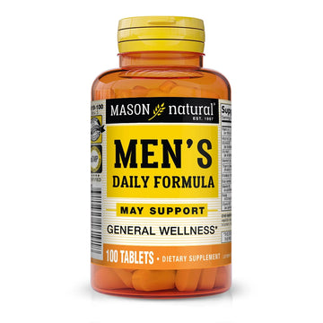 MASON NATURAL, Mens Daily Formula Equivalent to One a Day Mens Brand Tablets - 100 ea MASON NATURAL buy supplements canada