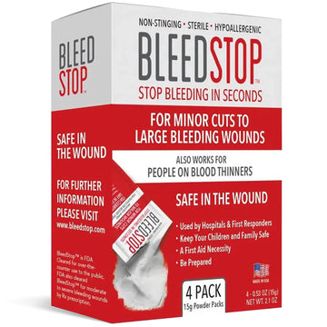 BleedStop™ First Aid Powder for Blood Clotting, Trauma Kit, Blood Thinner BleedStop buy supplements canada