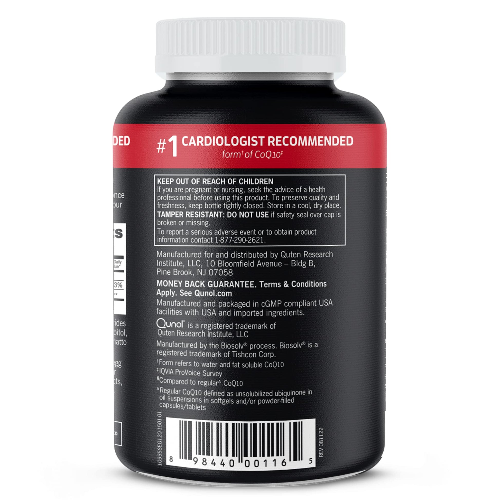Qunol Ultra CoQ10 100mg, 3x Better Absorption, Patented Water and Fat Soluble Natural Supplement Form of Coenzyme Q10 Qunol buy supplements canada