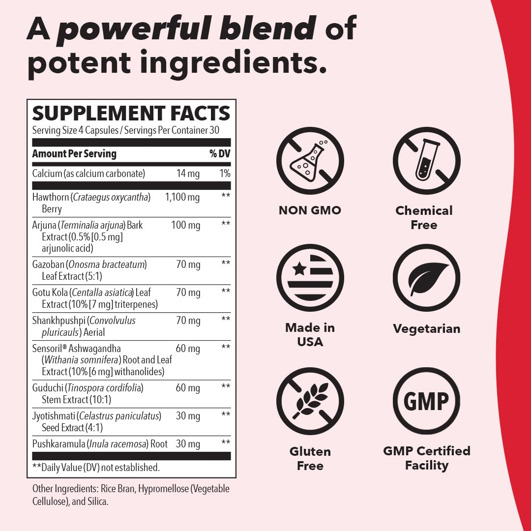 LifeSeasons B/P Stabili-T - Blood Pressure Support - Vitamin Supplement for Healthy Heart & Circulation - Ashwagandha, Arjuna & Hawthorn Berry - 240 Capsules LifeSeasons buy supplements canada