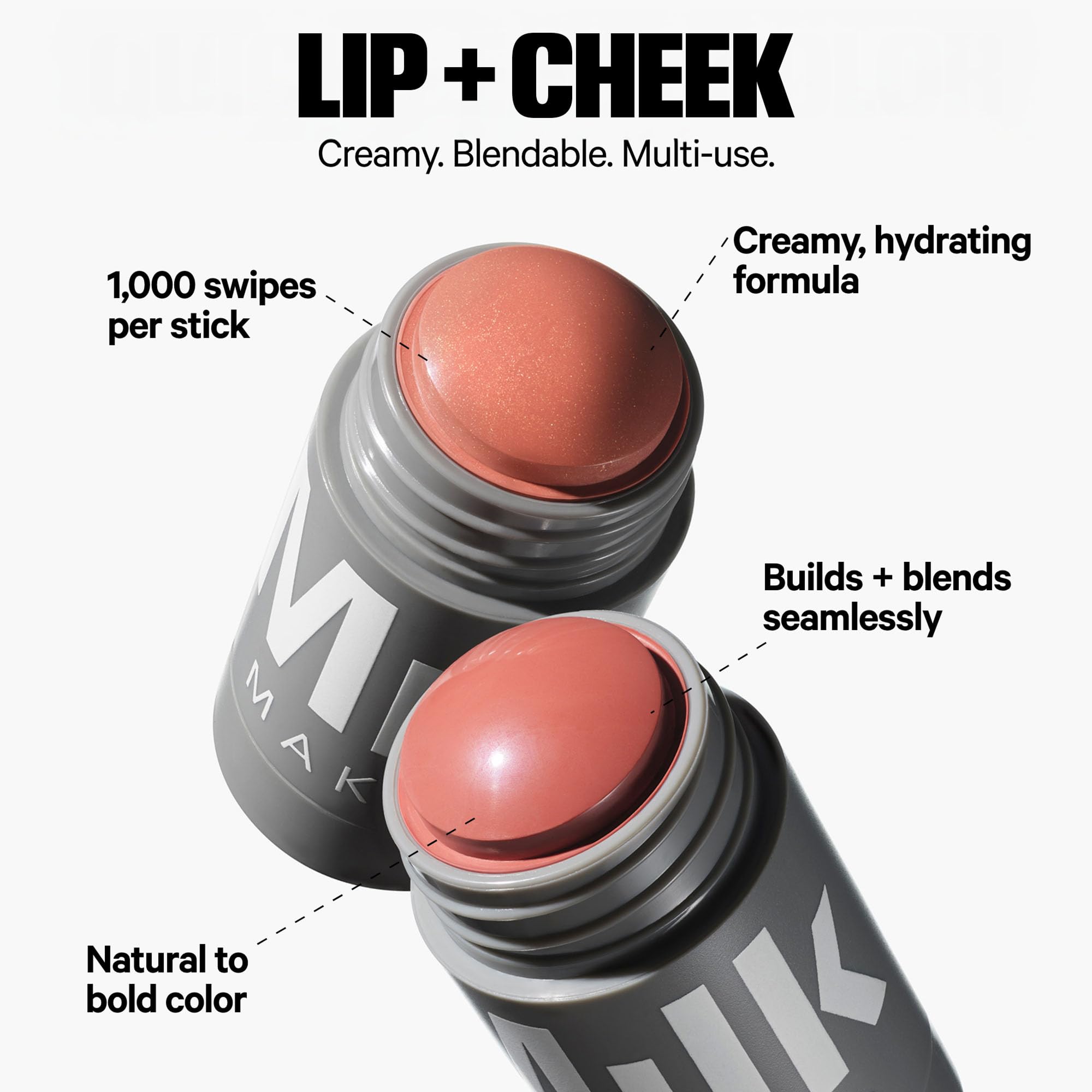 Milk Makeup Bronzer, Blush + Highlighter Set – Bronzer in Baked .19oz, Multi-Use Cream Blush + Lip Color in Werk (Dusty Rose) .21oz and Highlighter Stick in Lit (Champagne) .21oz – Hydrating Formulas Milk Makeup buy supplements canada