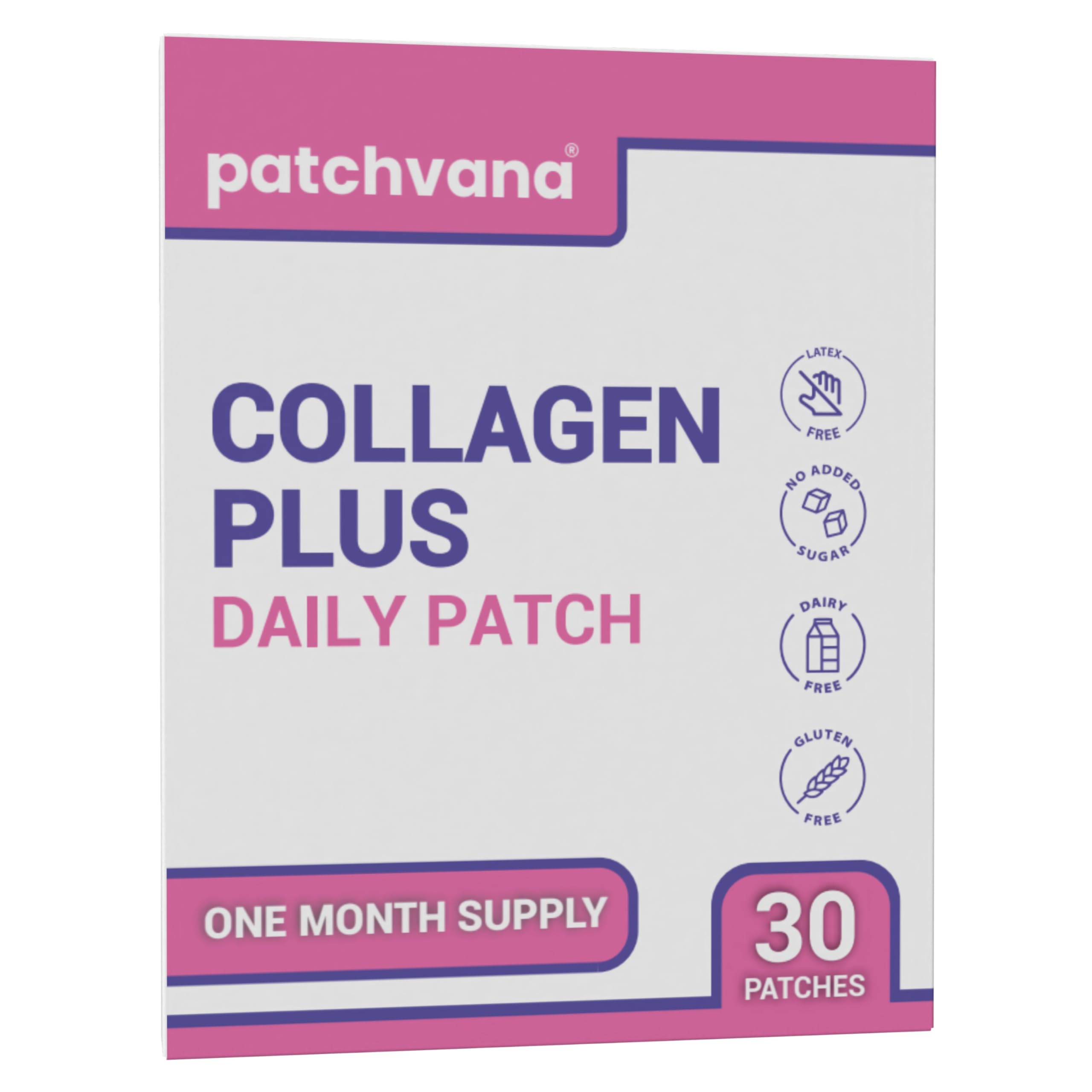 Patchvana Collagen Plus Patch for Women & Men, 1 Month Supply, 30 Patches Patchvana buy supplements canada