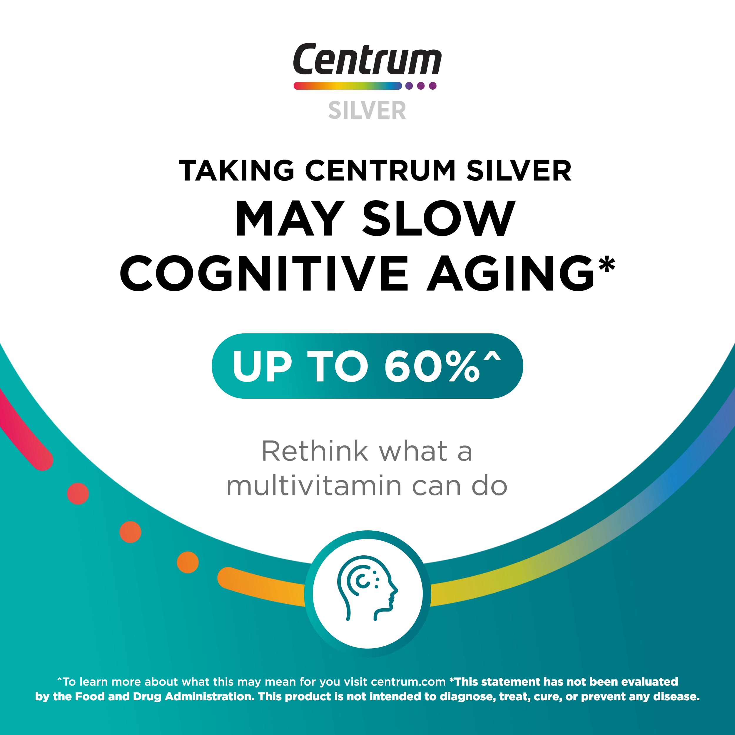 Centrum Silver Multivitamin for Adults 50 Plus, Multivitamin/Multimineral Supplement, Vitamin D3, B Vitamins, Gluten Free, Non-GMO Ingredients Centrum buy supplements canada