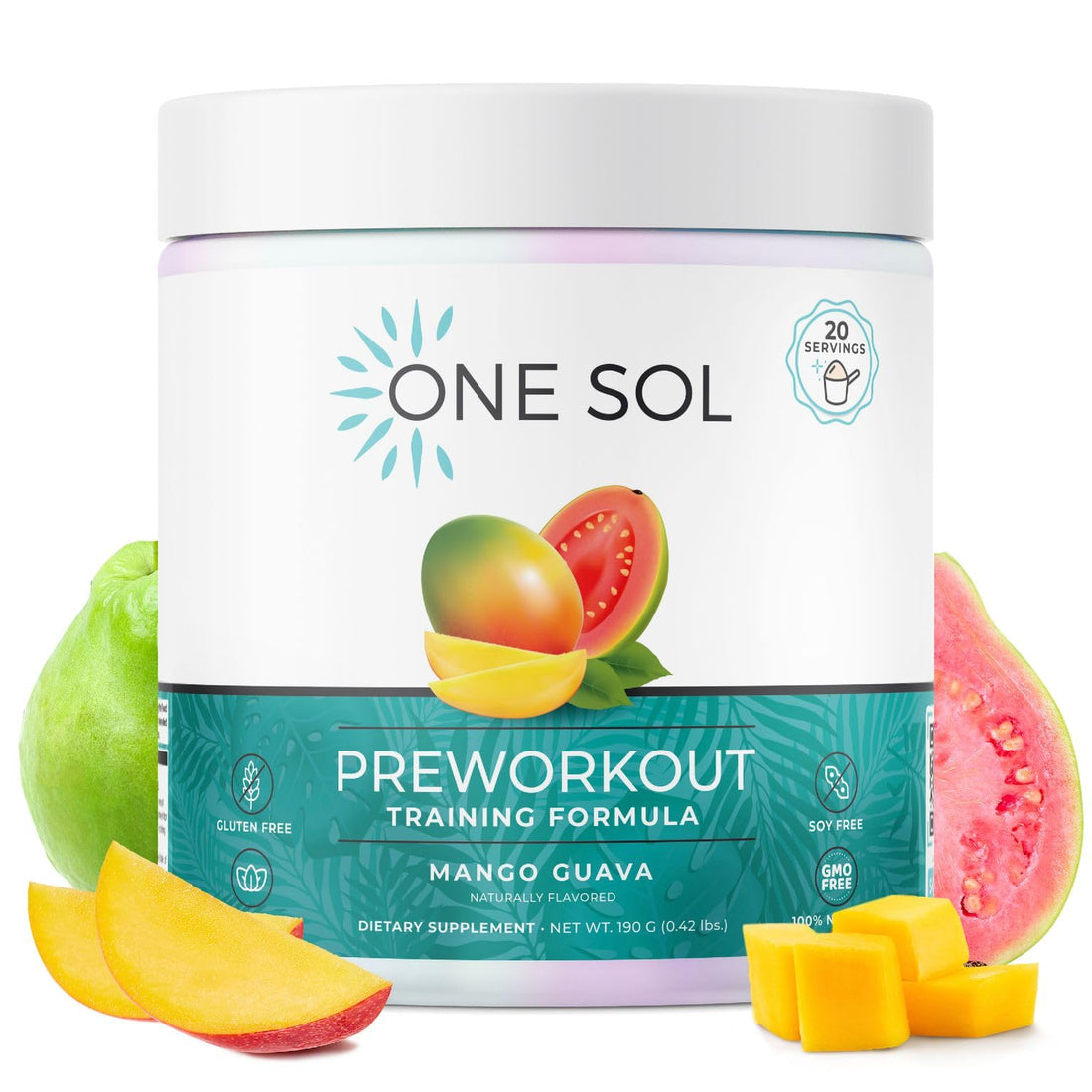 One Sol Pre-Workout for Women, Enhanced Pump & Focus, No Jitters Or Crash, Natural One Sol buy supplements canada
