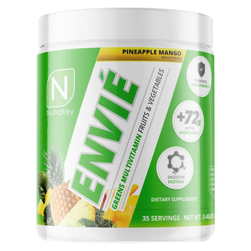 NutraKey Envie Multivitamin Powder, Keto MultiVitamin for Men and Women, Fruits, Greens, Antioxidants, Digestive Enzymes, Amino Acids NutraKey buy supplements canada