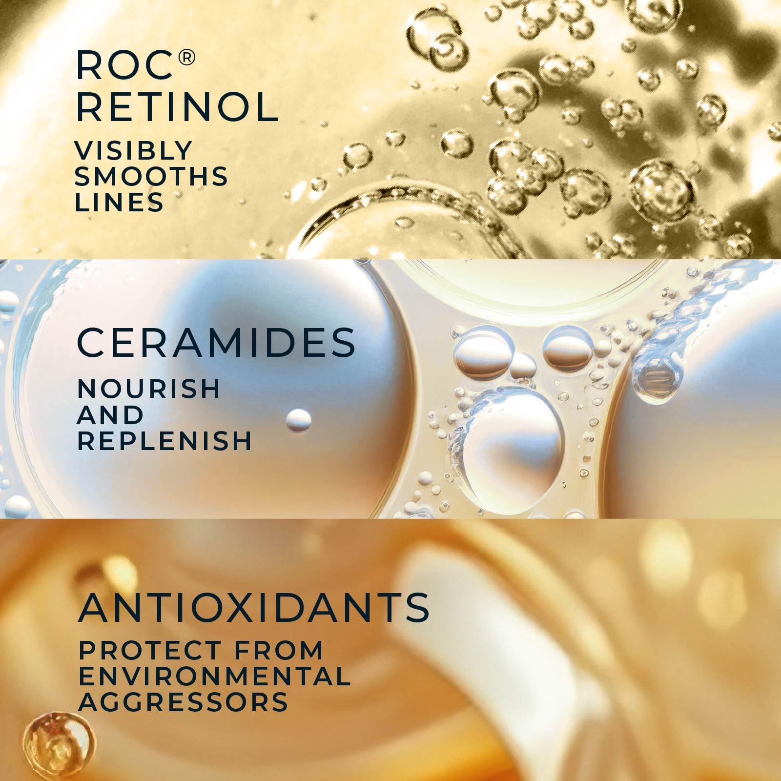 RoC Retinol Correxion Anti-Aging Wrinkle Night Serum, Retinol Serum for Face, Daily Treatment for Fine Lines RoC buy supplements canada