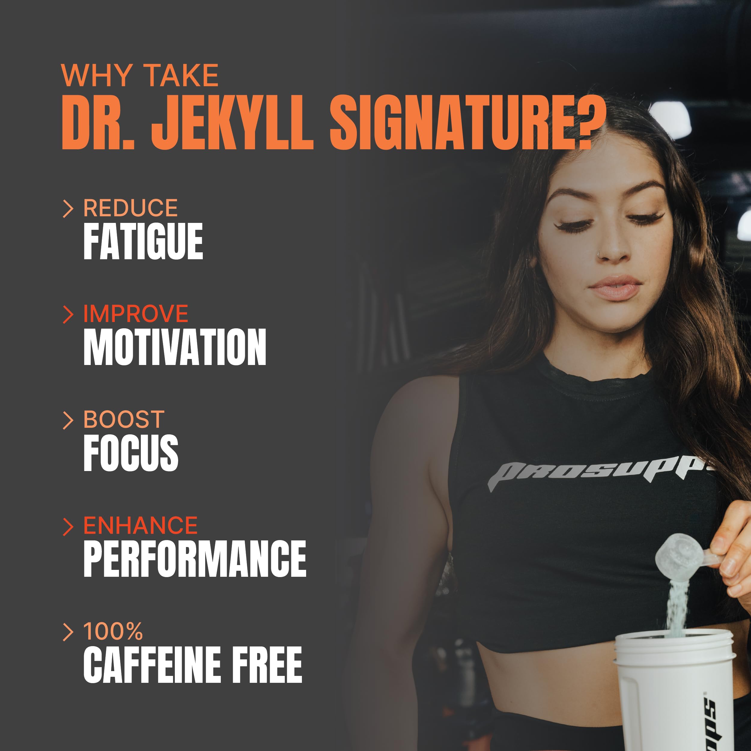 PROSUPPS Dr. Jekyll Signature Pre-Workout Powder, Stimulant & Caffeine Free, Intense PROSUPPS buy supplements canada