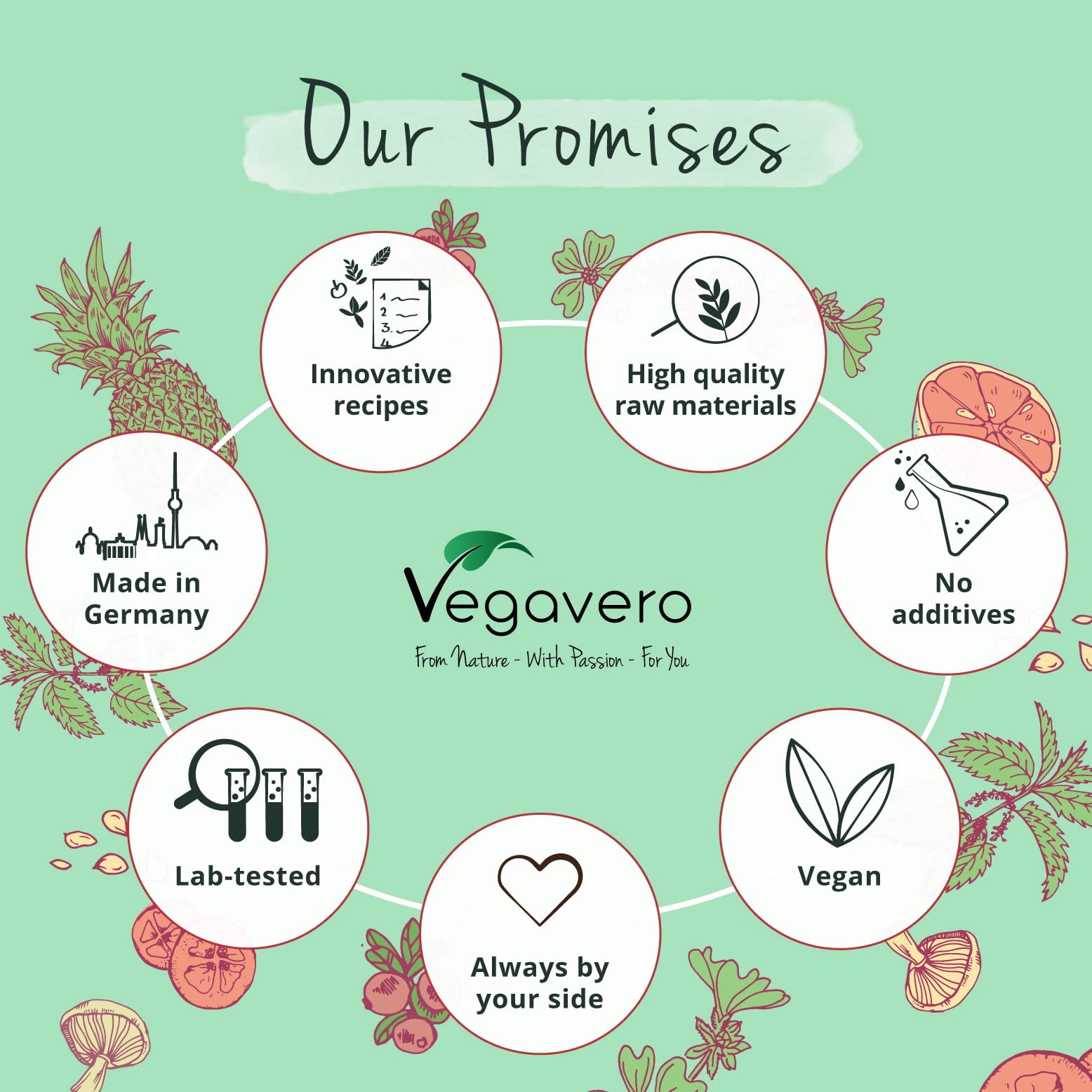 Vegavero Vegan Collagen Complex + Hyaluronic Acid | NO Additives | Vegan Collagen Powder Vollagen® Vegavero buy supplements canada
