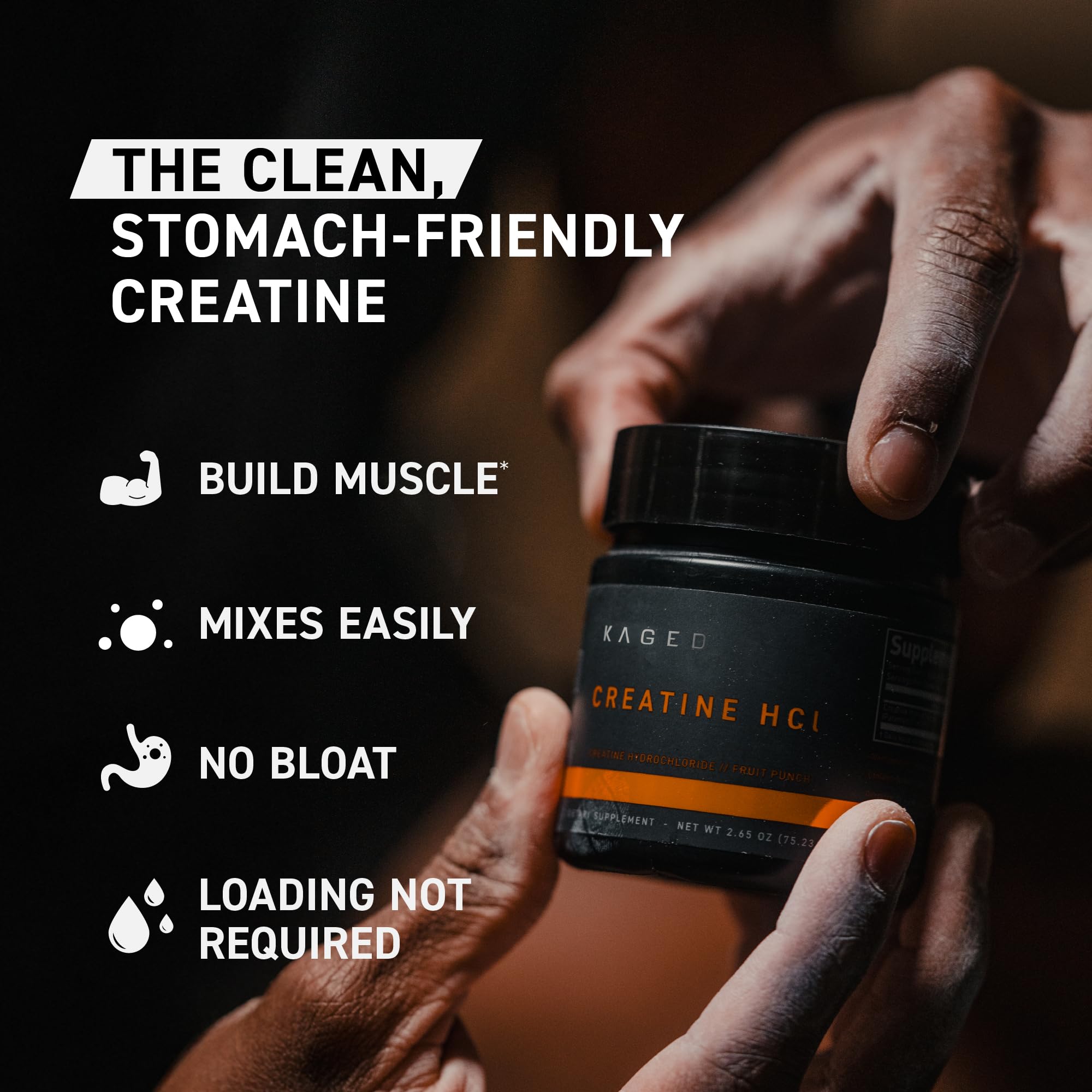 Kaged Creatine HCl Capsules | 7X Concentrated vs Mono | Muscle Building & Recovery | High Absorption | No Bloating | Creatine for Men & Women Kaged buy supplements canada