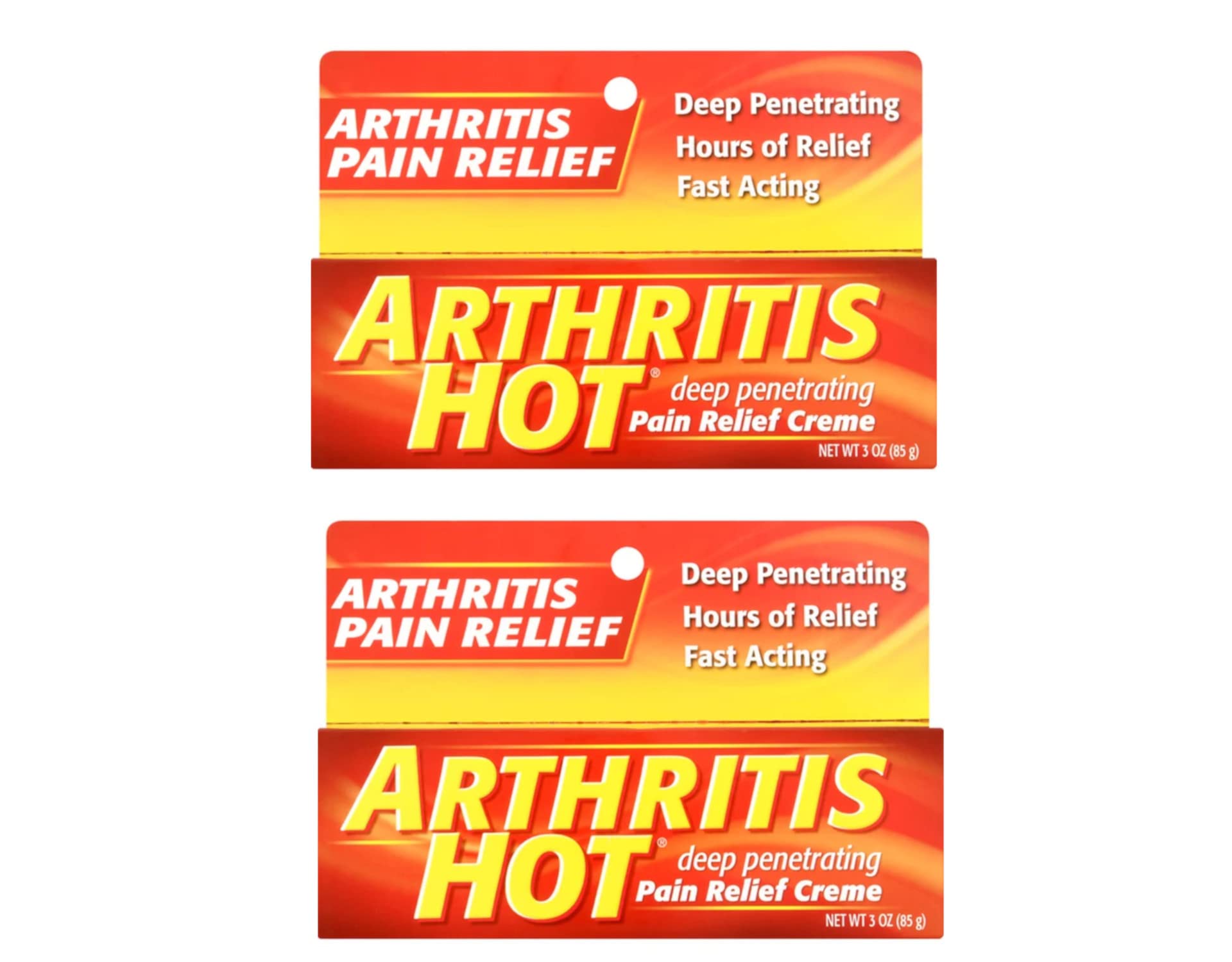 Arthritis Hot Pain Relief Creme 3 oz (Pack of 2) Chattem buy supplements canada