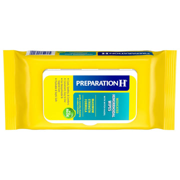 Preparation H Hemorrhoid Flushable Wipes with Witch Hazel for Skin Irritation Relief - 48 Count Preparation H buy supplements canada