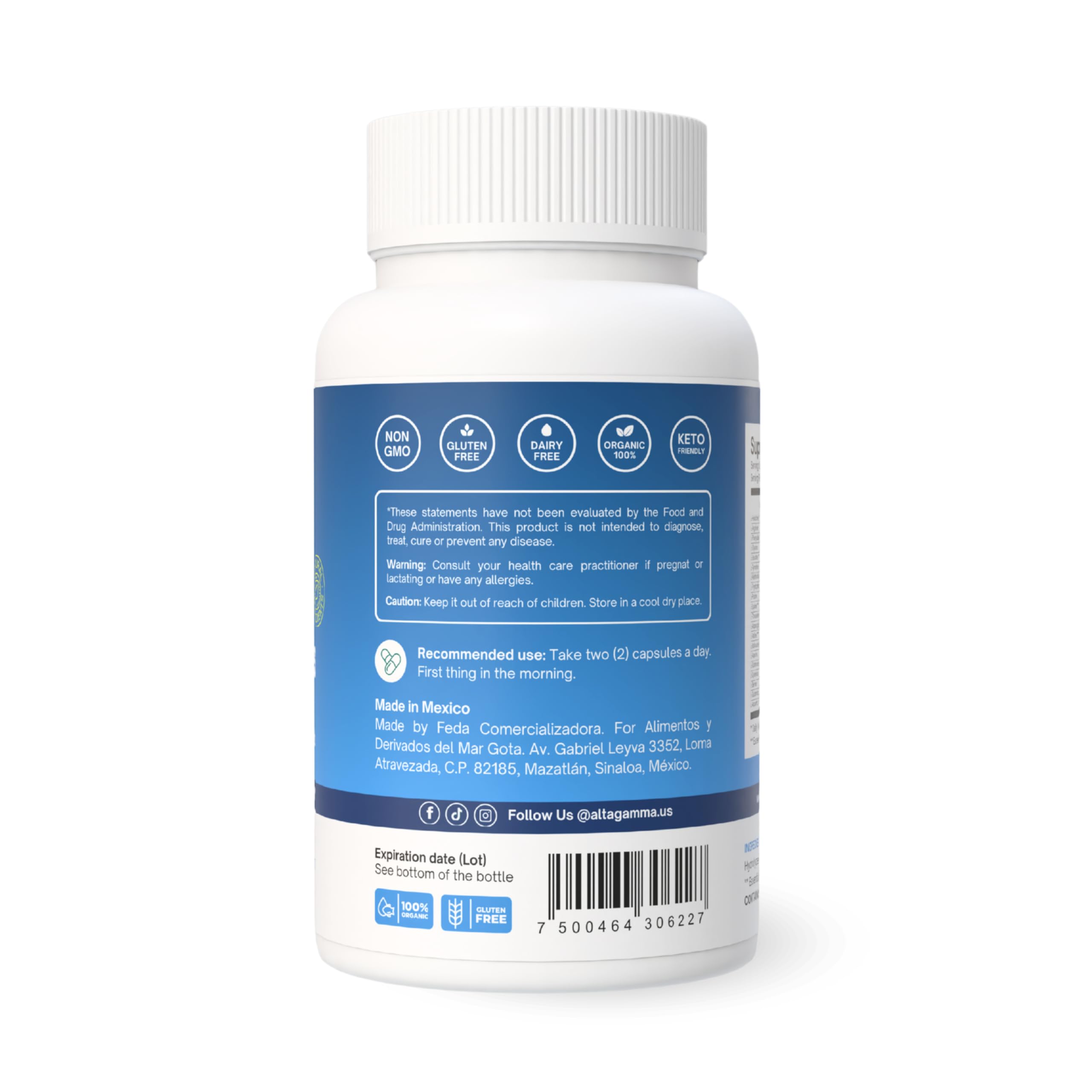 ALTAGAMMA Pure Amino Acids Complex - Protein for Pre/Post Workout, Energy & Muscle Recovery - 9 Essential Amino Acids Supplement (EAA) & BCAAs - Leucine, Lysine, L Tyrosine, L Arginine, 60 Capsules ALTAGAMMA buy supplements canada