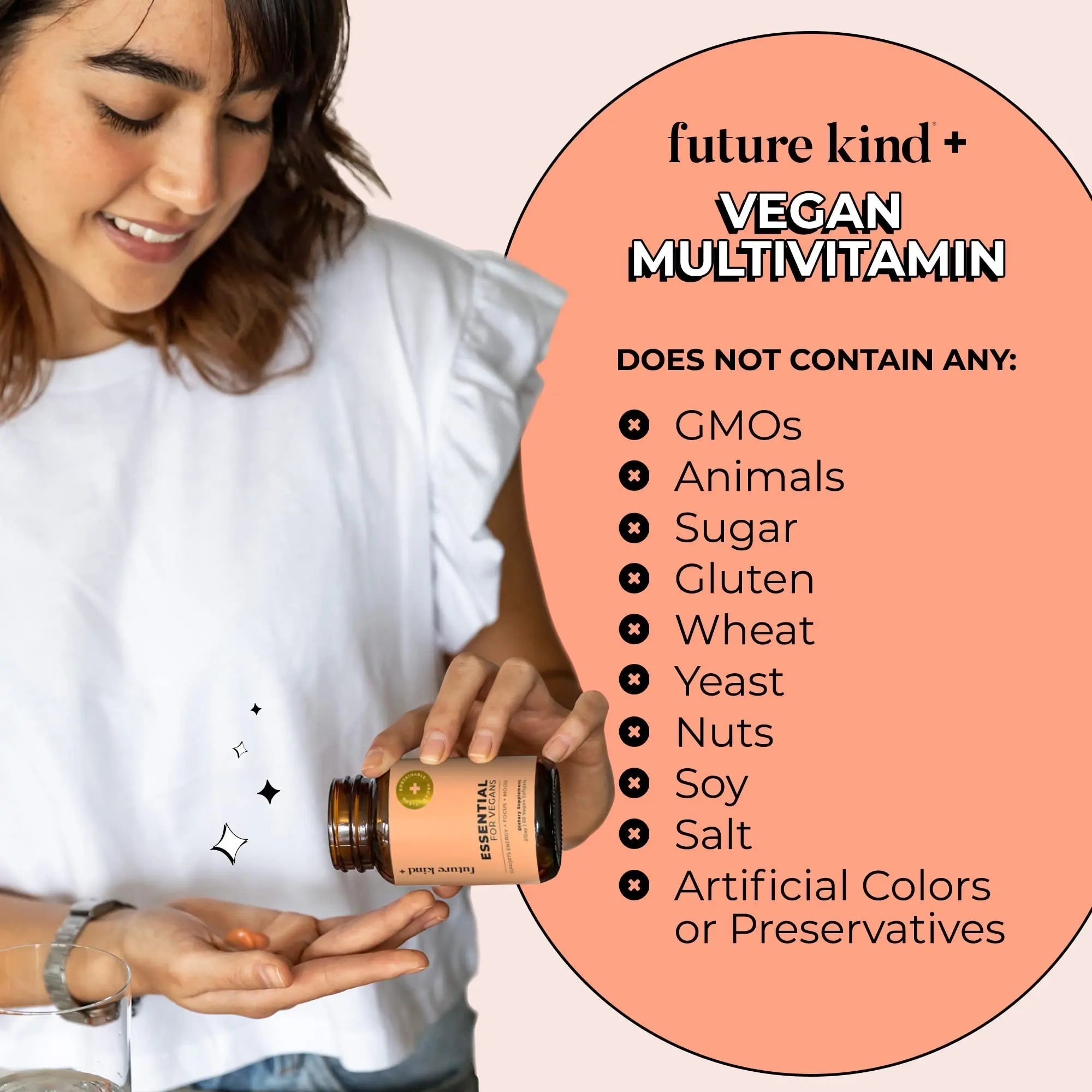 Future Kind Multivitamin Bundle - Vegan Complete Multivitamin and Vegan Essential Multivitamin - Vegan Vitamin B12, Omega 3, and Vitamin D3 - Complete Multivitamin, 42 Vitamins in 1 for Men and Women Future Kind buy supplements canada