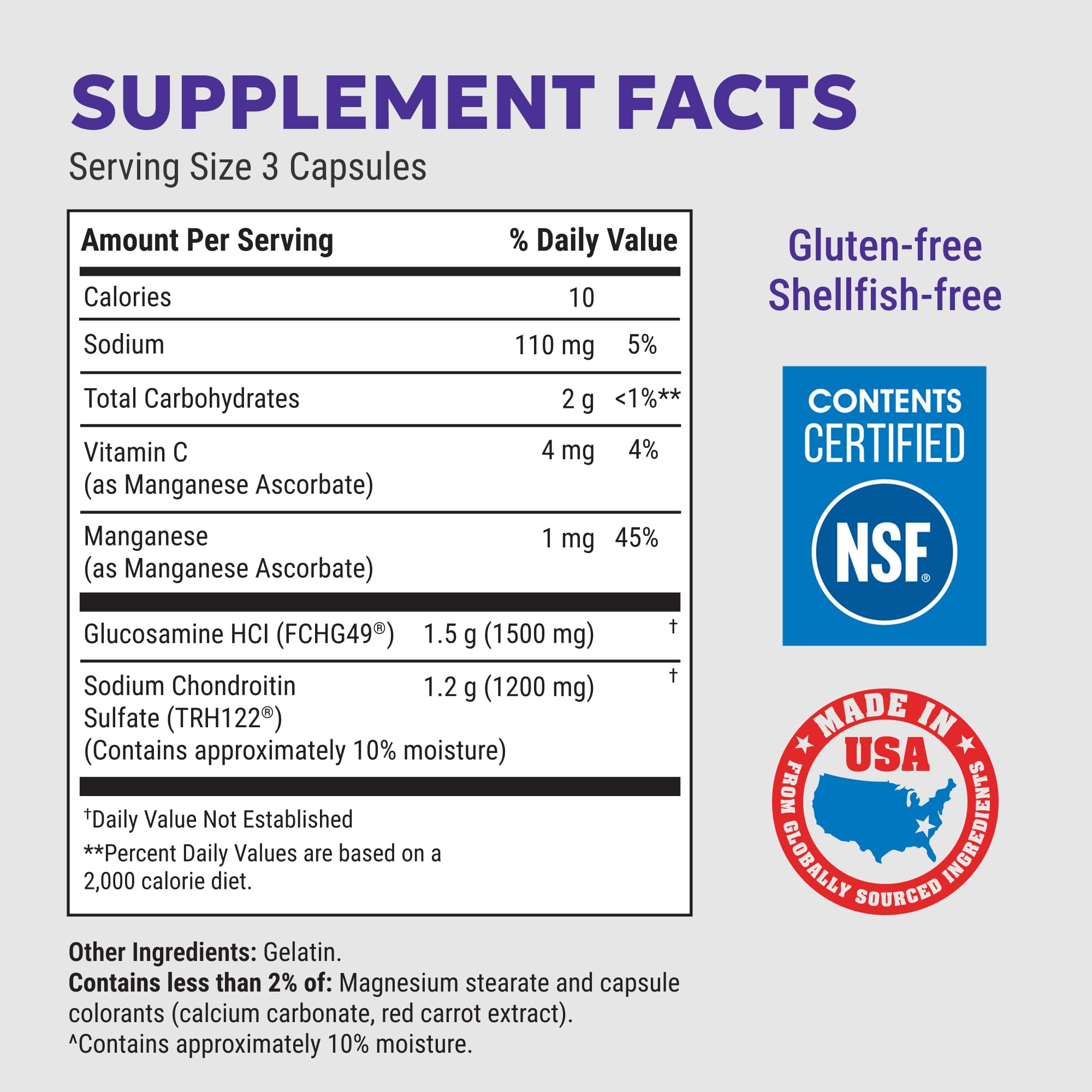 Nutramax Laboratories Cosamin® DS Joint Health Supplement with Glucosamine & Chondroitin for Adult Men & Women, Joint Supplement, 180 Capsules Nutramax Laboratories buy supplements canada