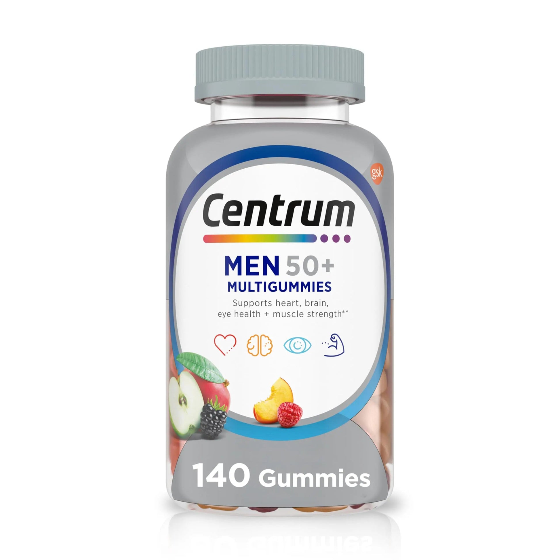 Centrum MultiGummies for Men 50 Plus, Multivitamin/Multimineral Supplement with Vitamins D3, E, B6, and B12 Centrum buy supplements canada