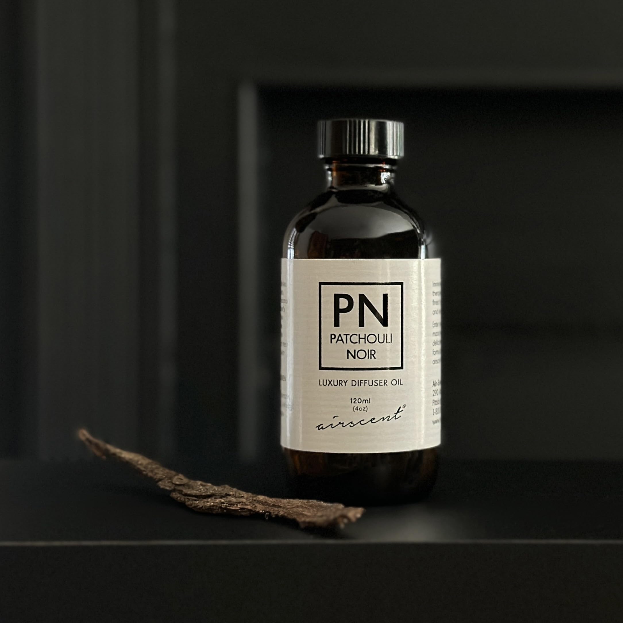 Patchouli Noir Diﬀuser Oil - Air-Scent Aroma and Essential Oil Blend - 120 Milliliter (4 ﬂ oz) Bottle Air-Scent buy supplements canada