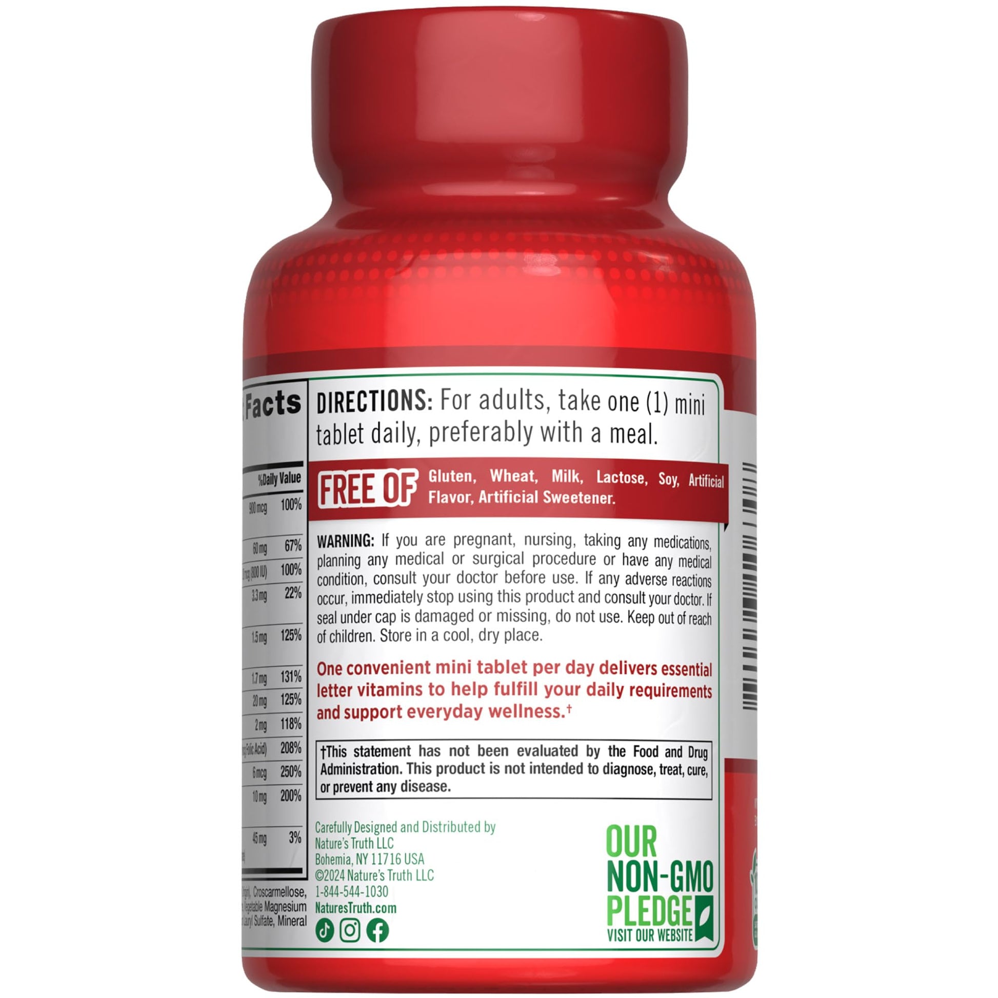 Nature's Truth One Daily Multivitamin for Men and Women | 365 Mini Tablets | Non-GMO & Gluten Free Supplement Nature's Truth buy supplements canada
