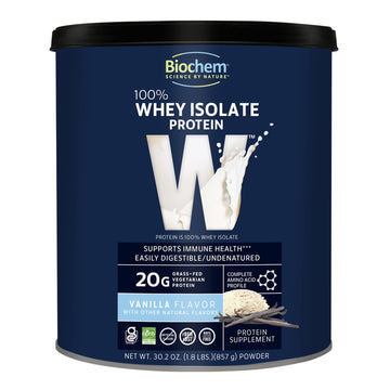 Biochem, Whey Protein Powder, 20g of Protein to Support Muscles and Intense Workouts Biochem buy supplements canada